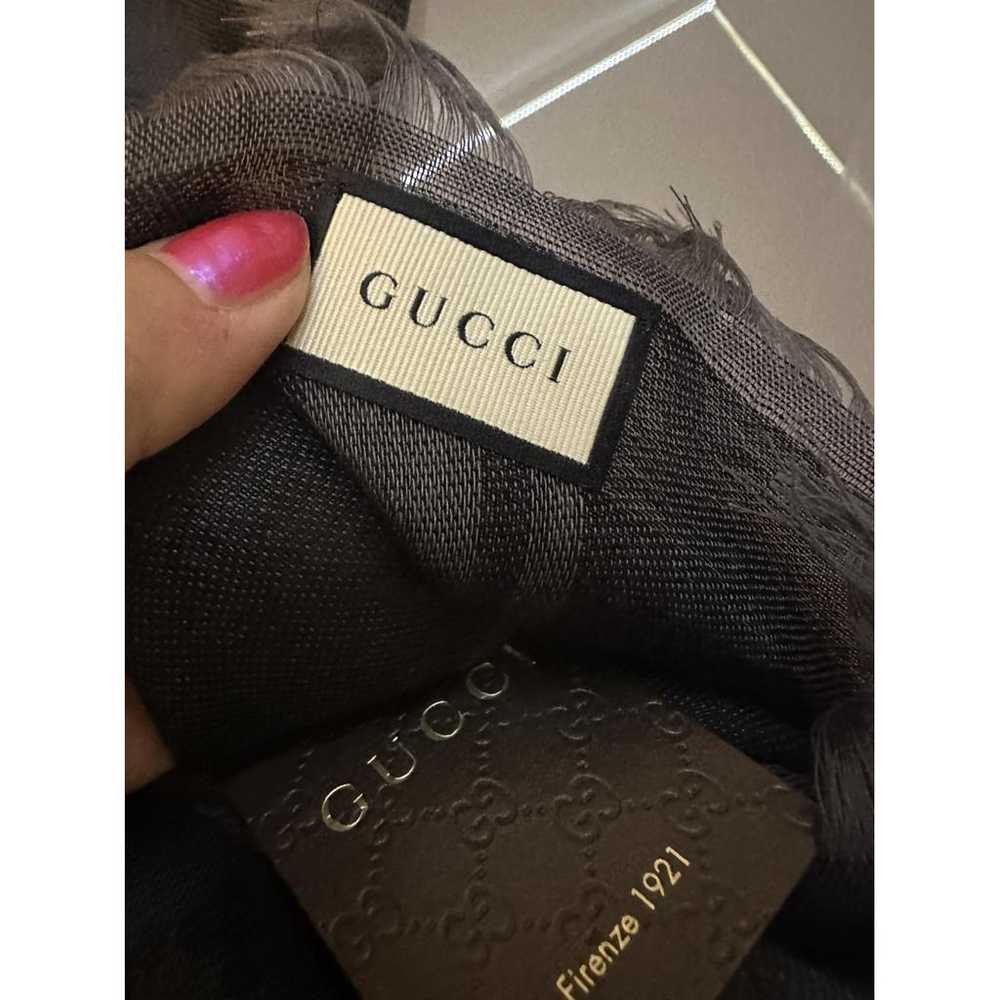 Gucci Wool stole - image 3