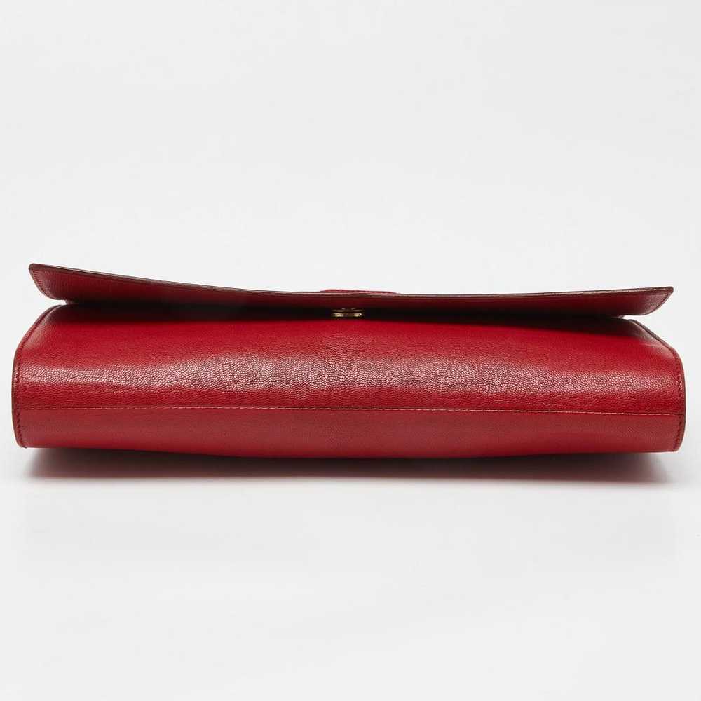 Yves Saint Laurent Leather clutch bag - image 5