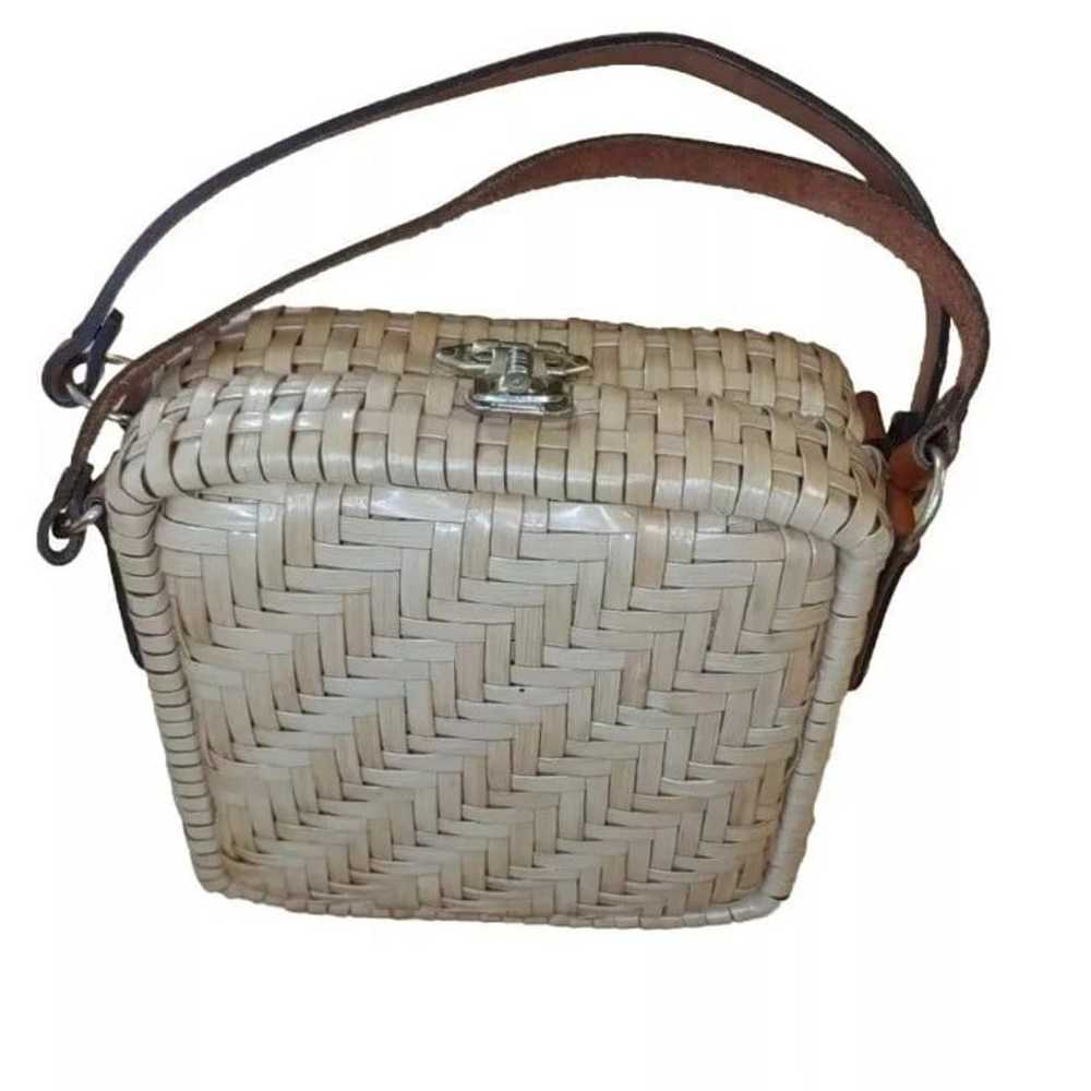 Vintage SIMON Mister Ernest Hand Woven Wicker Box… - image 11