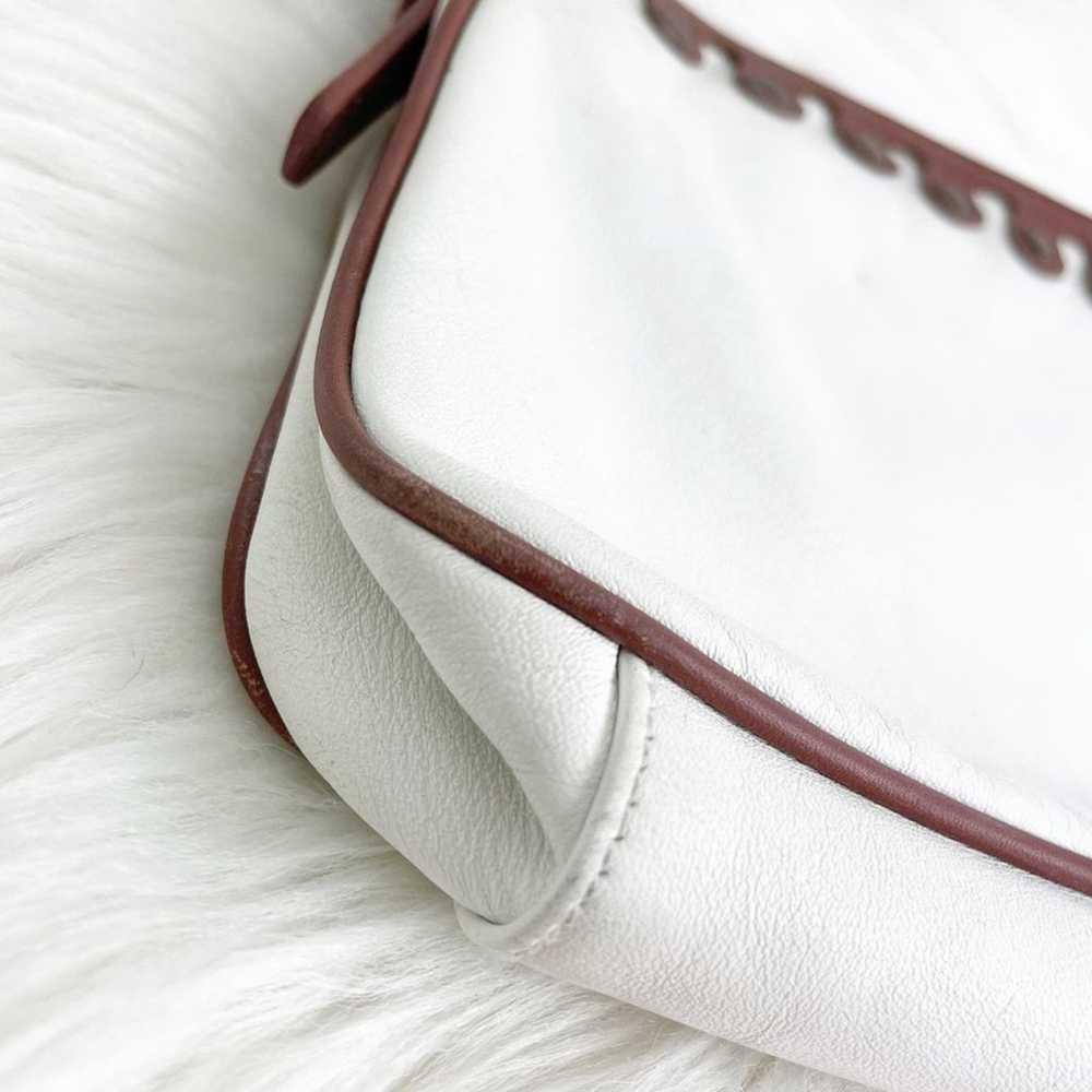 ISABELLA FIORE VINTAGE Embroidered Leather Handbag - image 9