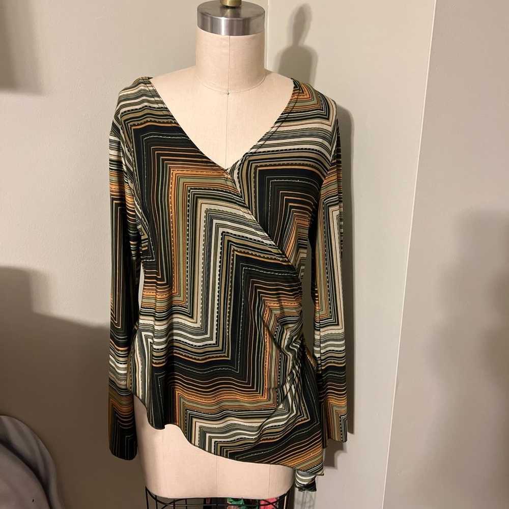 Vintage 70’s disco blouse - image 1