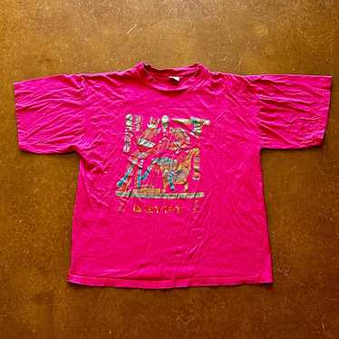 Vintage Pink Egypt Tee Shirt - image 1
