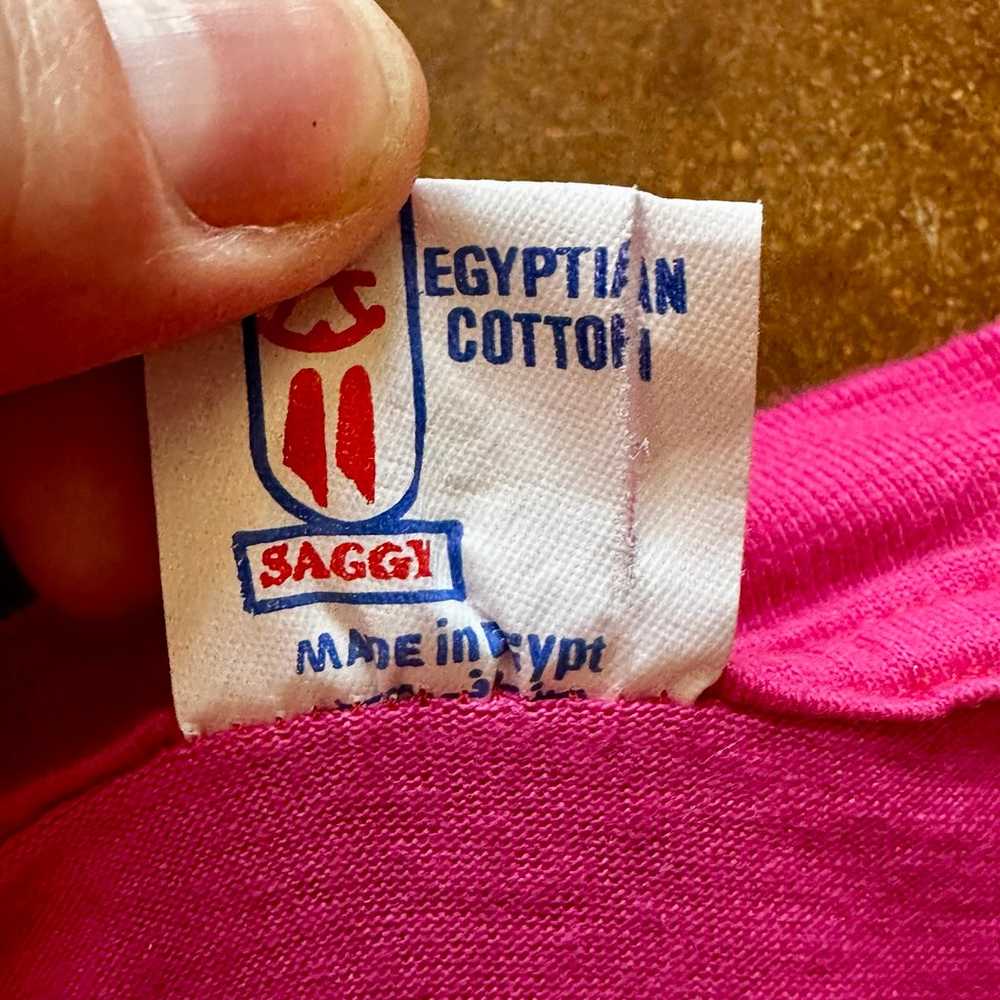 Vintage Pink Egypt Tee Shirt - image 5