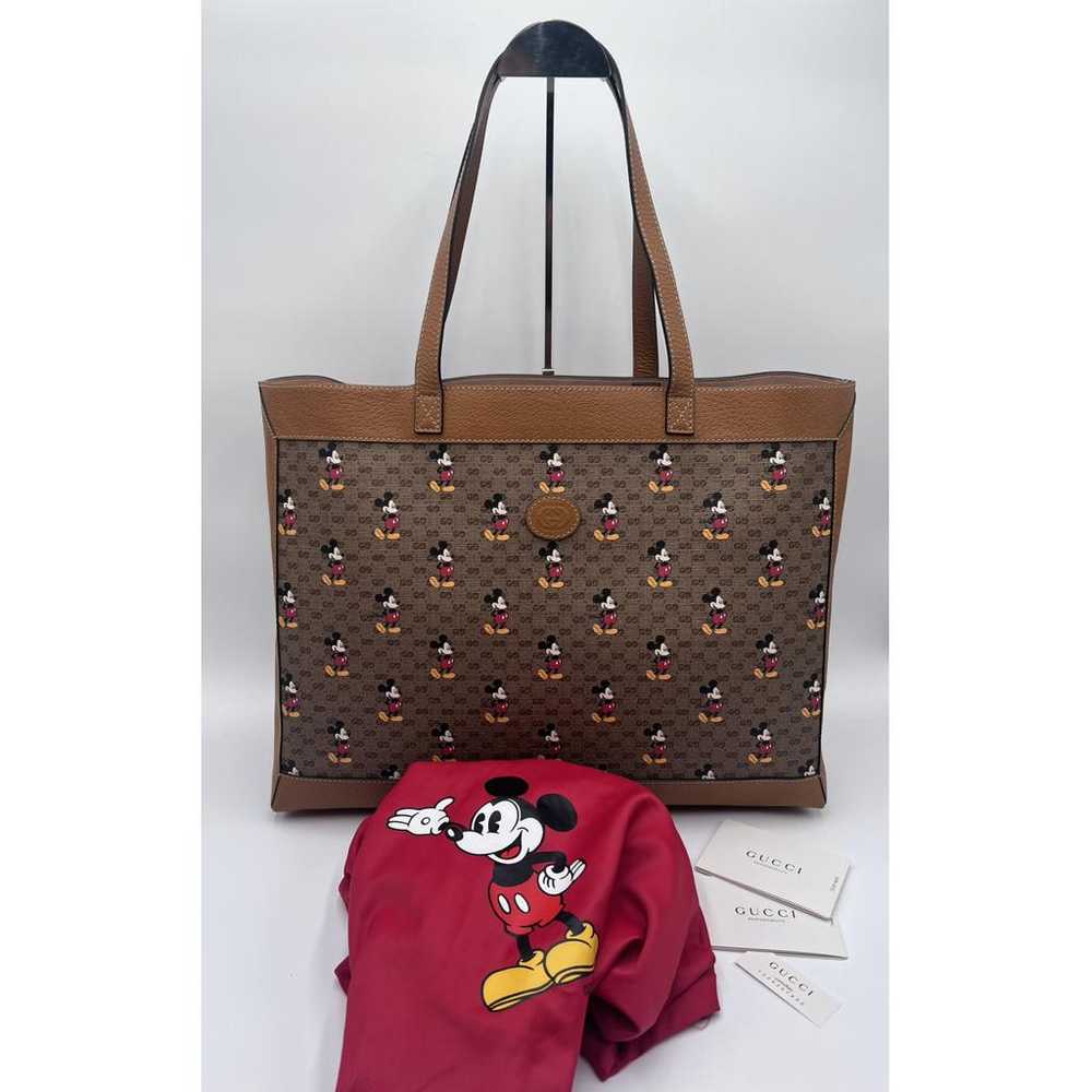 Disney x Gucci Leather tote - image 2