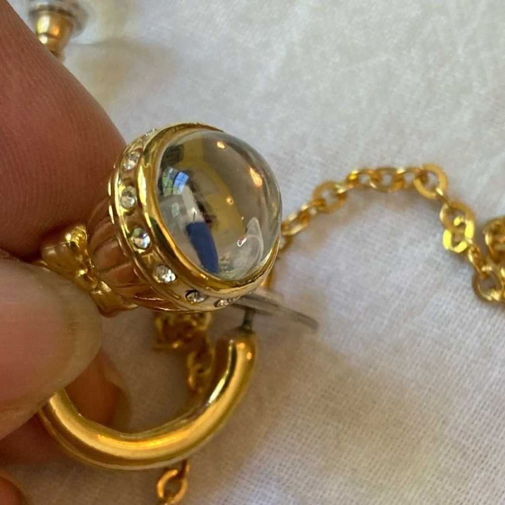 Joan Rivers Egg Watch Pendant Necklace & Earrings… - image 12