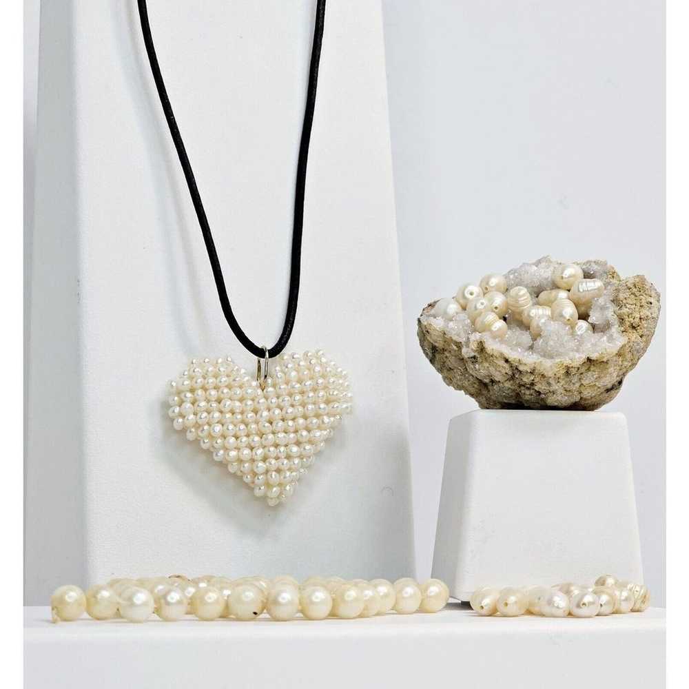 Vintage Pearl Lot - Necklace - Pendant - Loose - image 3