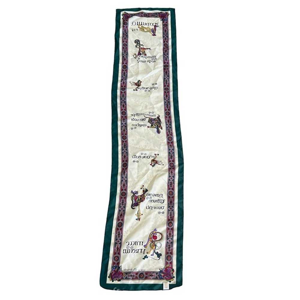 Vintage Irish Gaelic Scarf Inspired by the Book o… - image 2