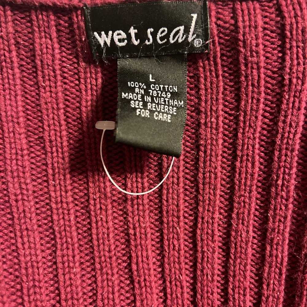 Vintage Wet seal sweater hoodie - image 3