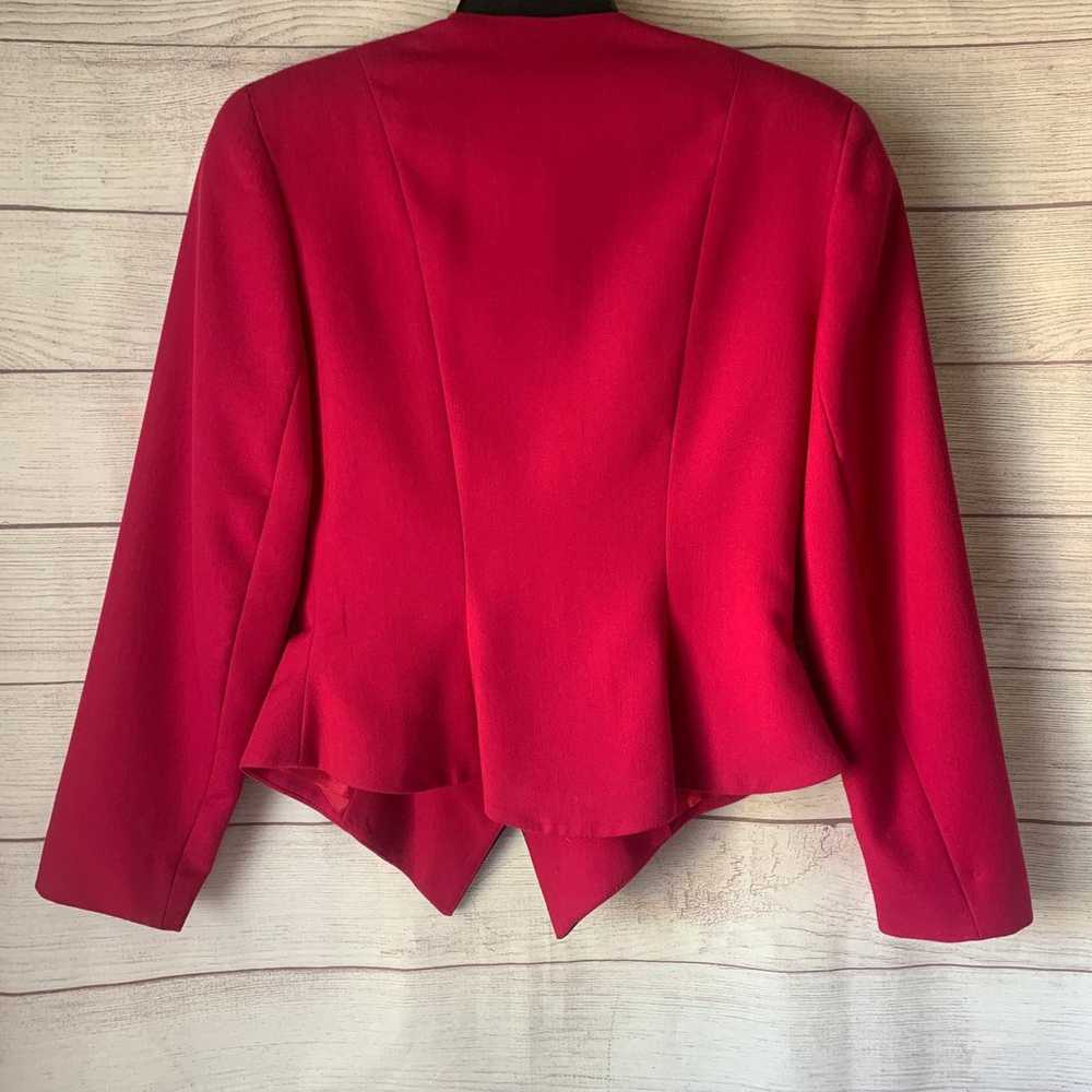 Vintage Michelle Stuart Pink Blazer Jacket Asymme… - image 4