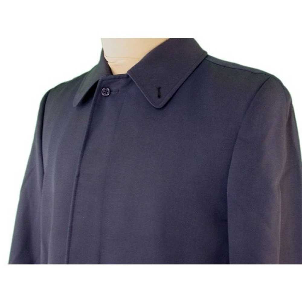 Men's Aquascutum Coat Long Single Soutien Collar … - image 3