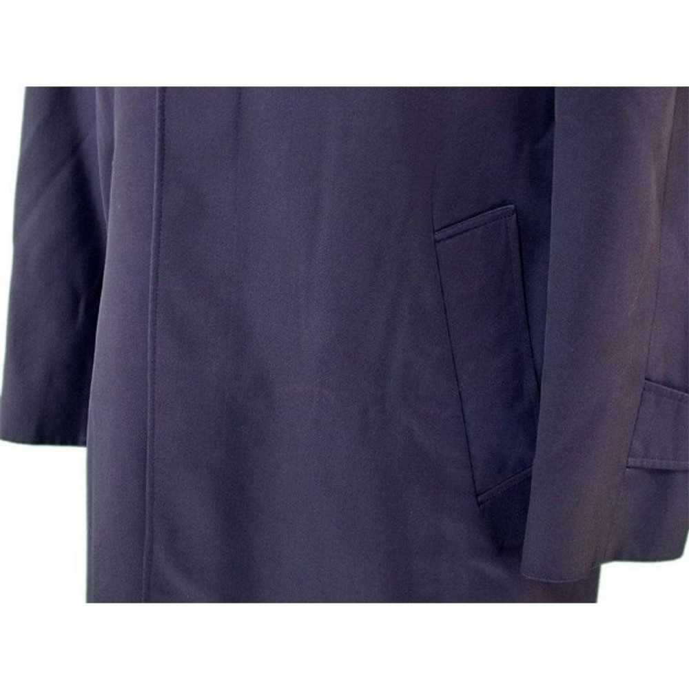 Men's Aquascutum Coat Long Single Soutien Collar … - image 4