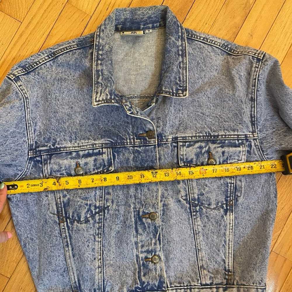 Vintage Women’s Bill Blass medium jean jacket wit… - image 4