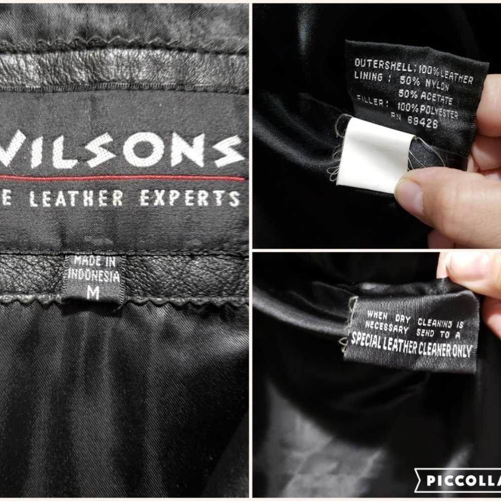 Vintage Wilsons Genuine Leather Street Legal Hood… - image 4