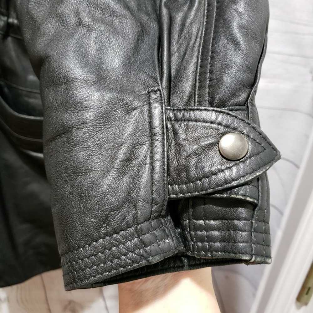 Vintage Wilsons Genuine Leather Street Legal Hood… - image 8