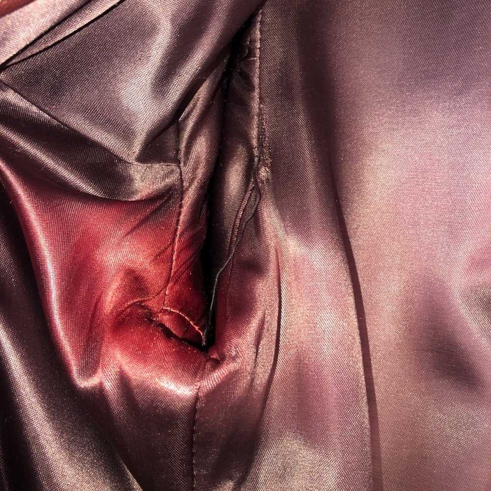 Ami Leather Ltd belted coat - image 5