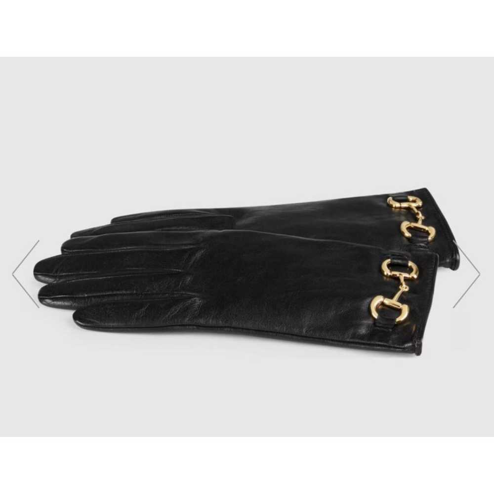 Gucci Leather gloves - image 3