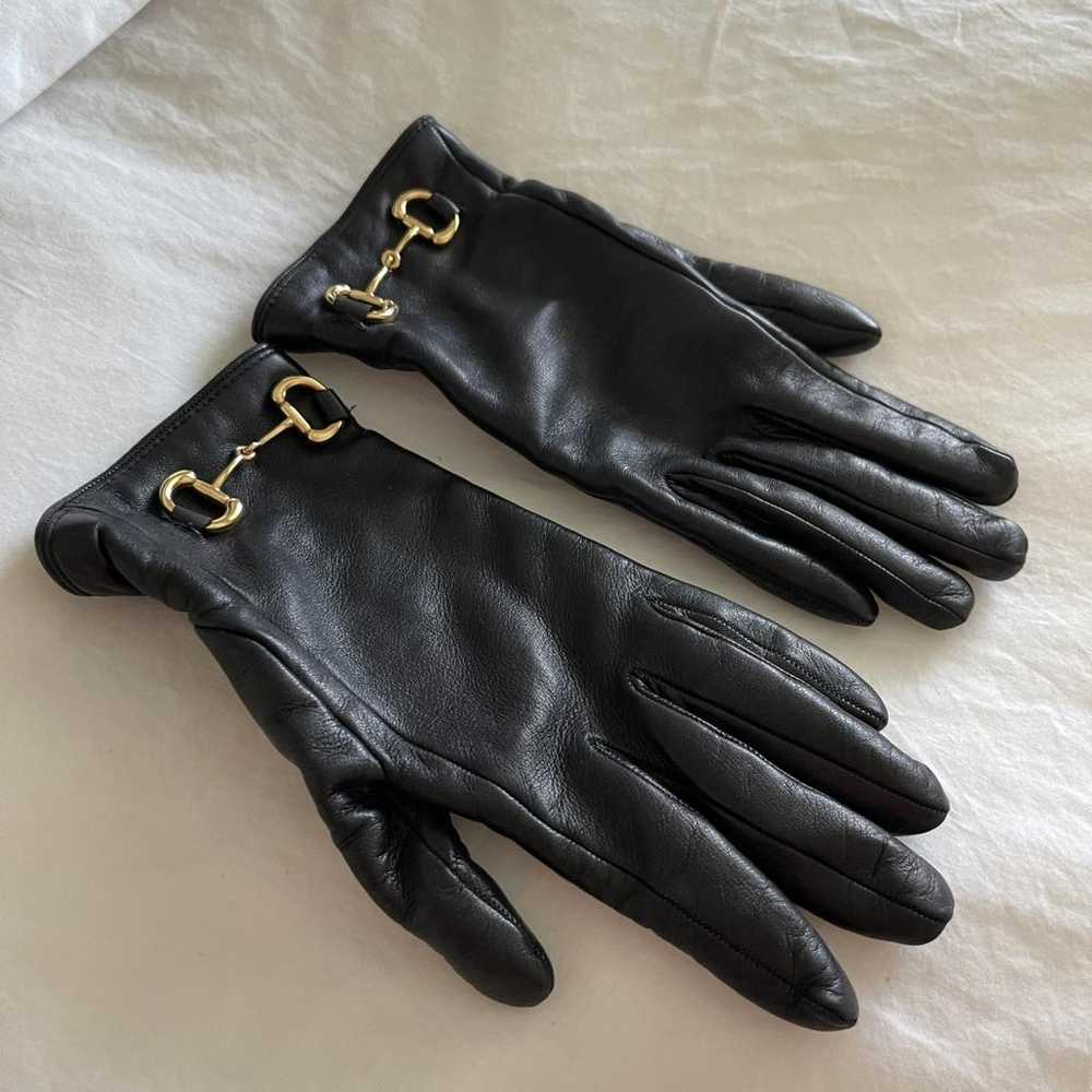 Gucci Leather gloves - image 4