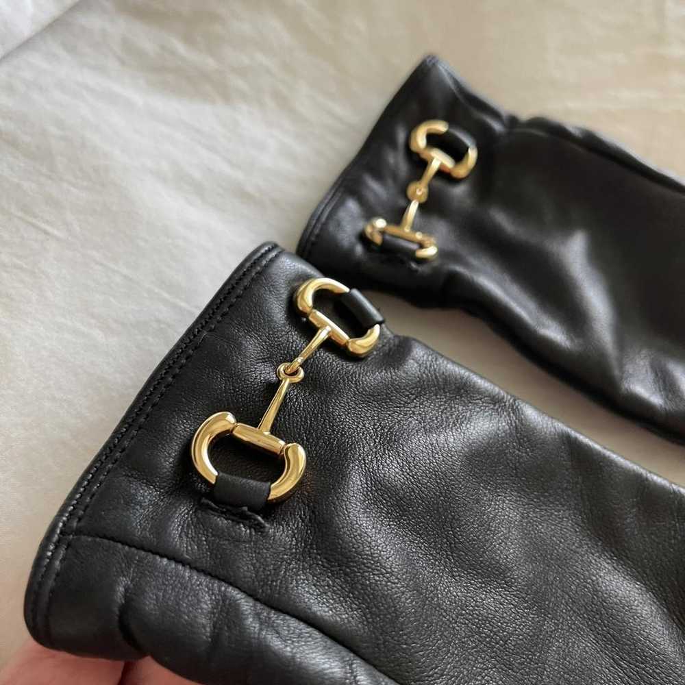 Gucci Leather gloves - image 5