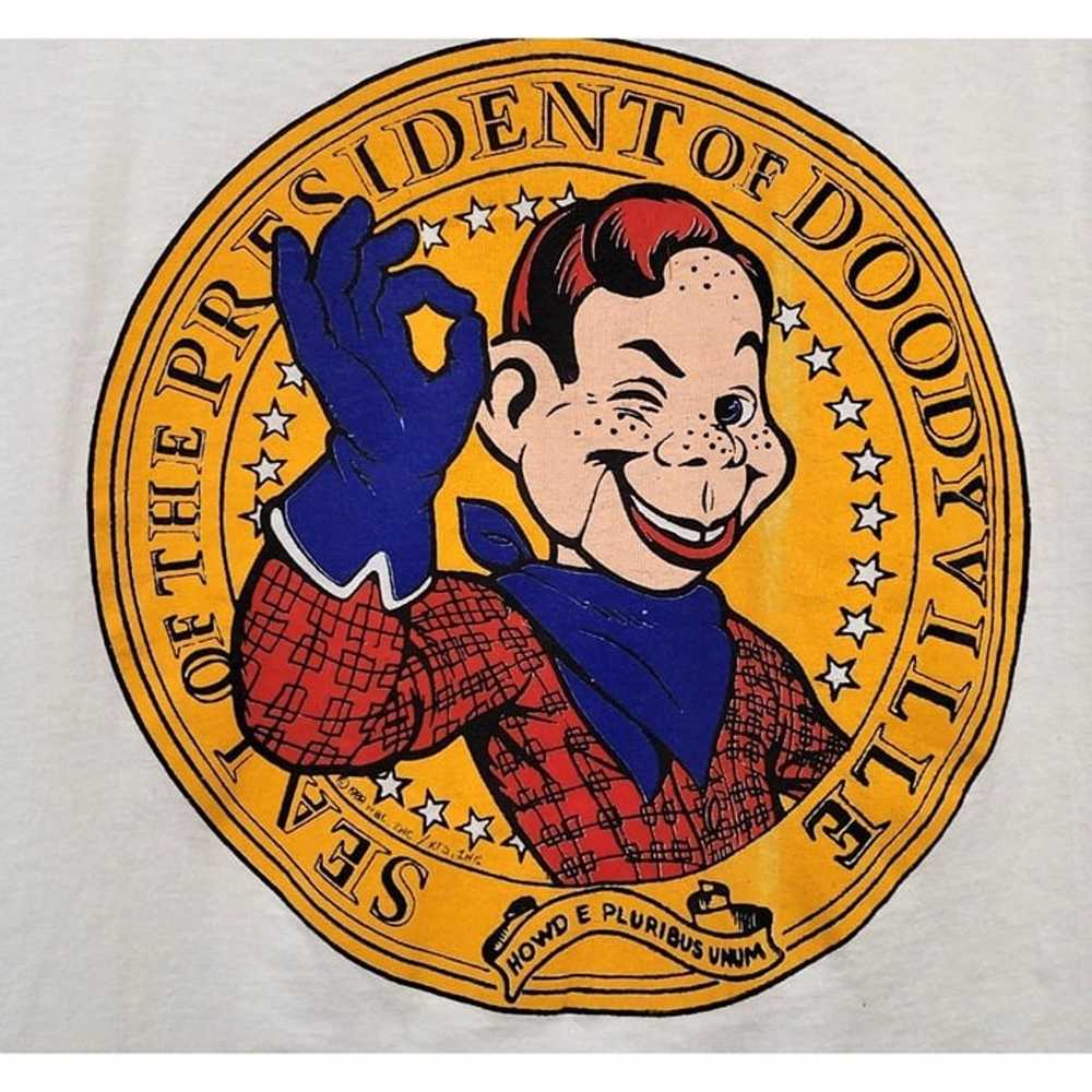 Vintage Howdy Doody Tshirt Single Stitch Presiden… - image 2