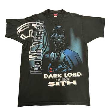 Vintage Star Wars Shirt Mens XL Darth Vader Dark … - image 1