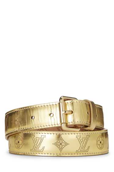 Gold Leather Mahina Belt