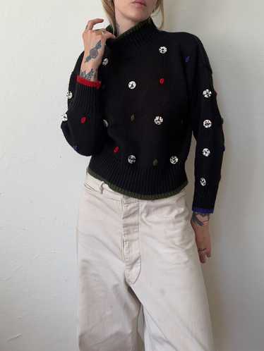 1980s Button Sweater - image 1