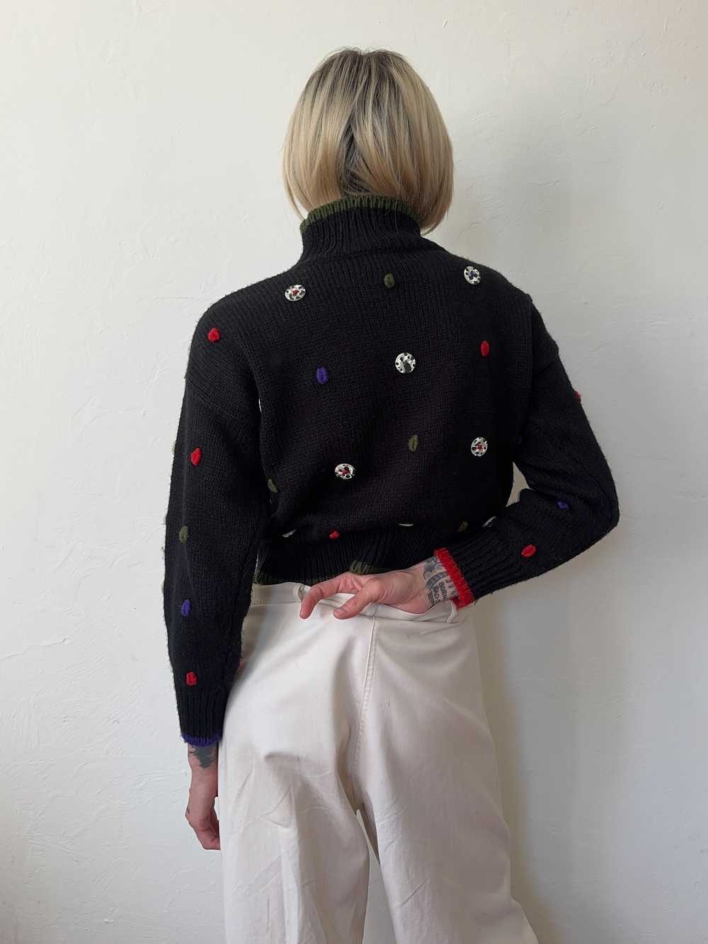 1980s Button Sweater - image 3