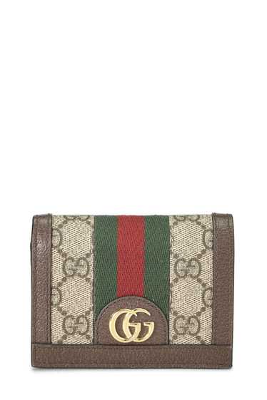 Original GG Supreme Canvas Ophidia French Wallet