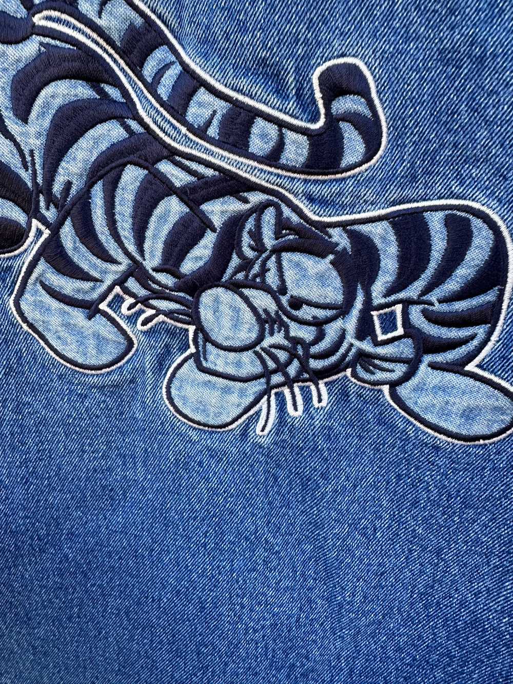 Tigger Denim Letterman Bomber - as is - image 3