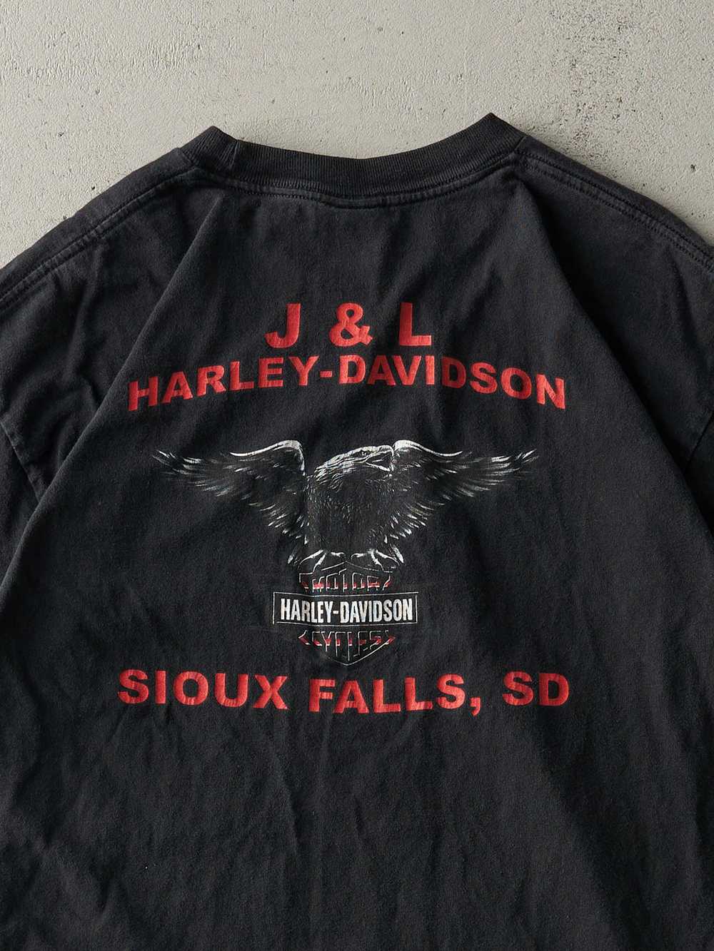 Vintage 04' Black Sioux Falls, SD Harley Davidson… - image 4