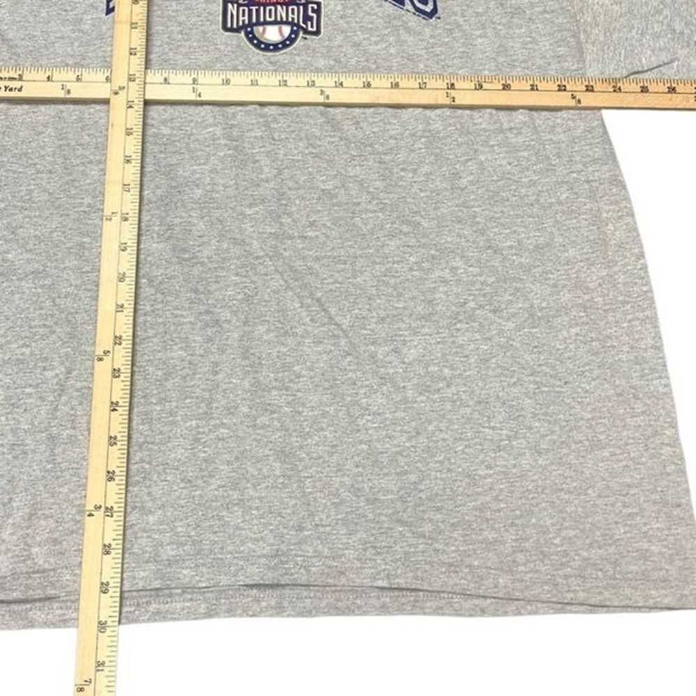 Washington Nationals gray minimalist CSA shirt T-… - image 2