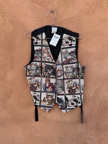 Jacquard Kitty Vest