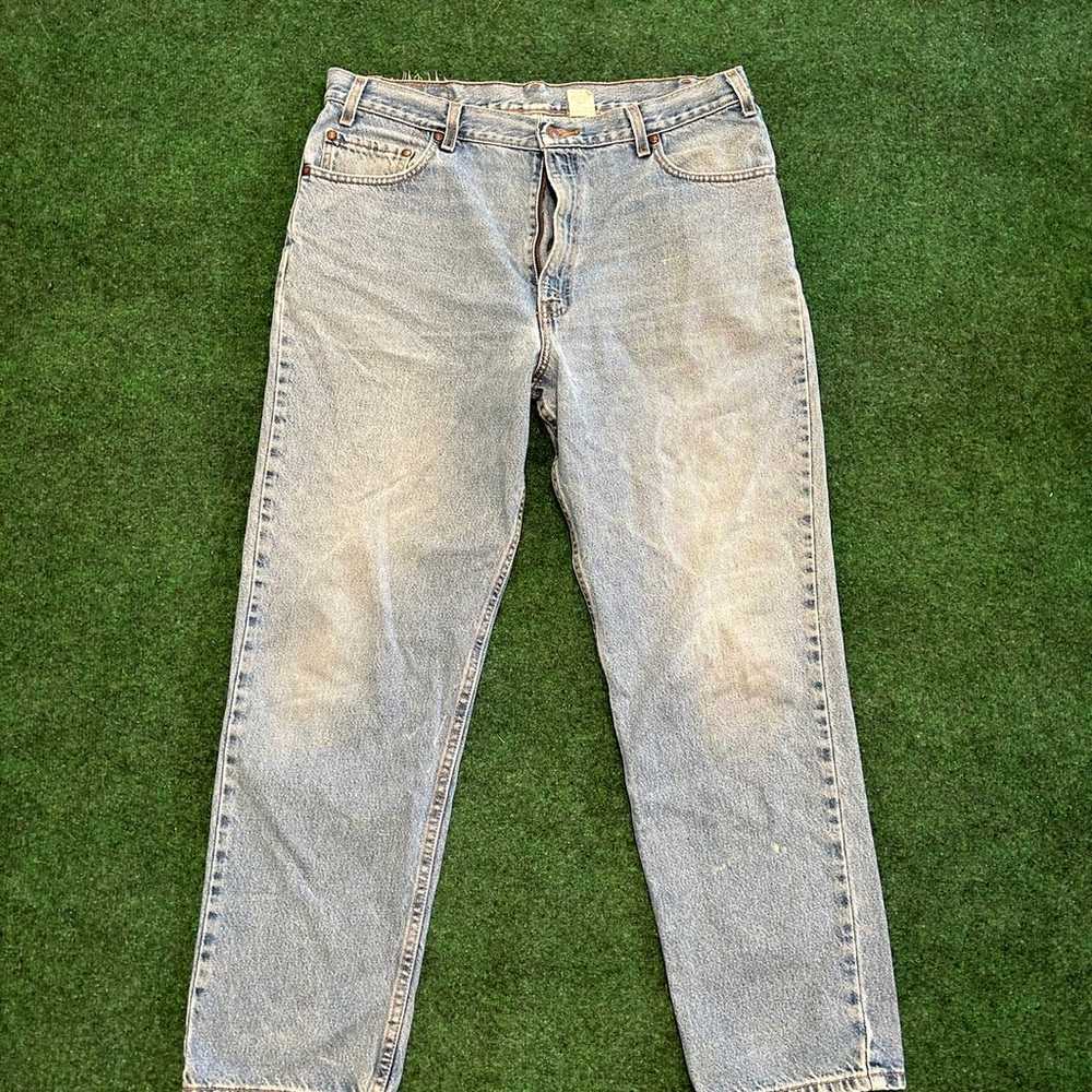 Vintage Levi’s brown tab jeans - image 3