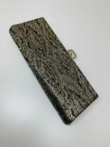 Black, Gold, and Silver Fabric Case - image 1