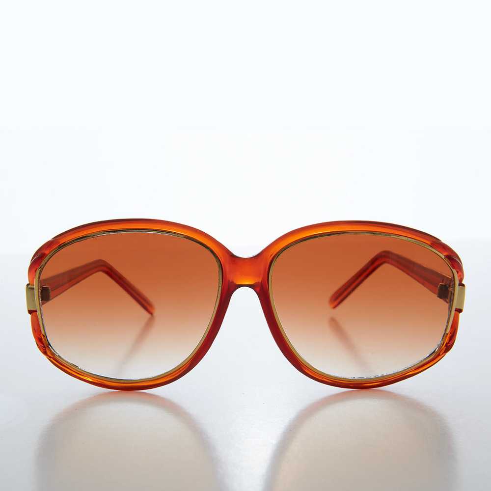 Round 80s Vintage Sunglasses - Susie - image 6