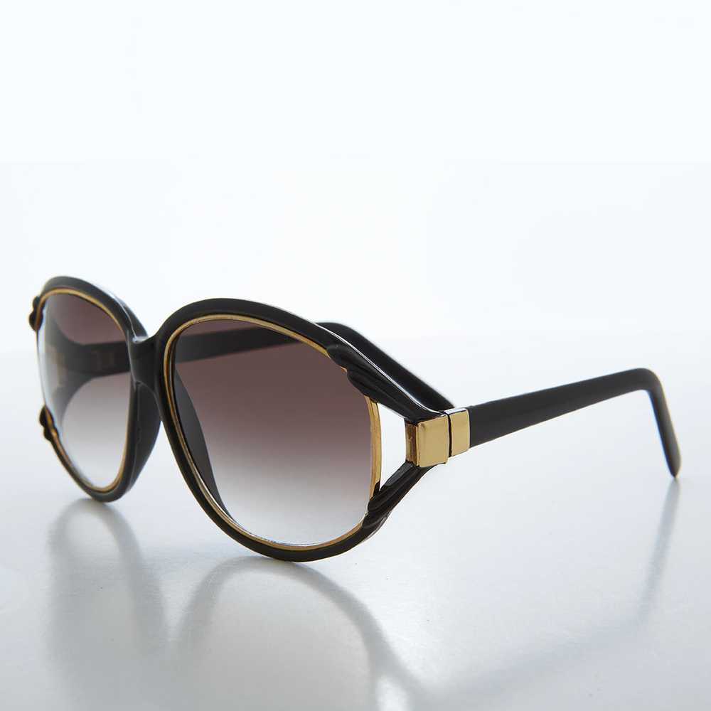 Round 80s Vintage Sunglasses - Susie - image 7