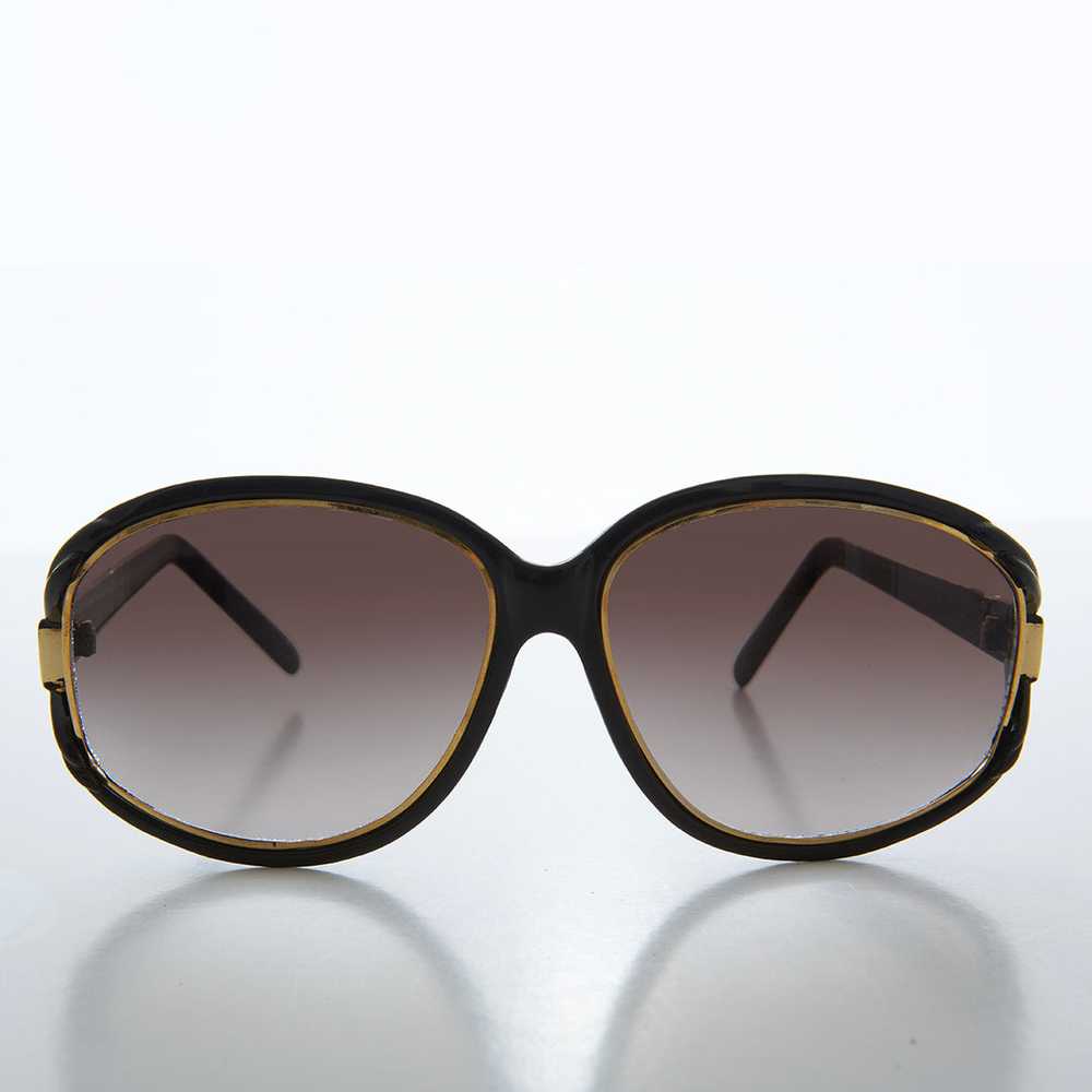 Round 80s Vintage Sunglasses - Susie - image 8