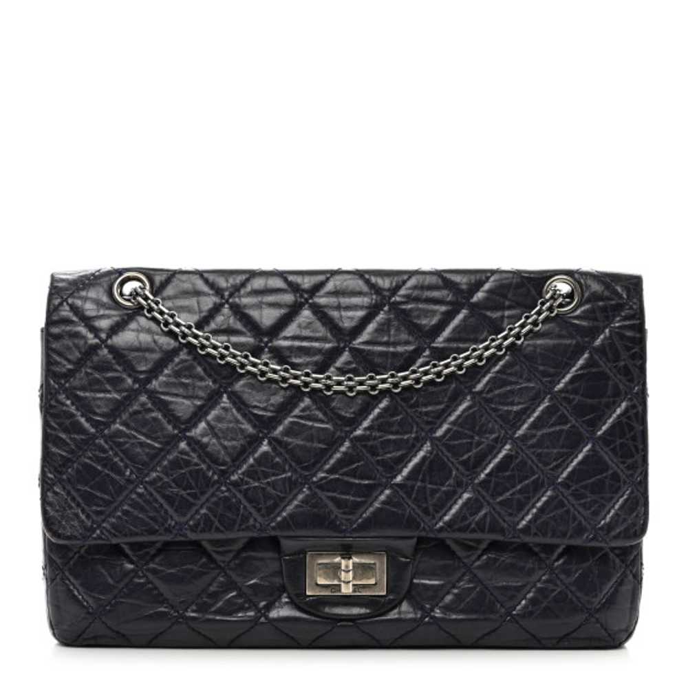 CHANEL Aged Calfskin Quilted 2.55 Reissue 227 Fla… - image 1
