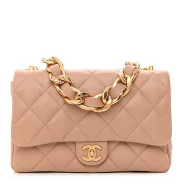 CHANEL Lambskin Quilted Large CC Funky Town Flap … - image 1