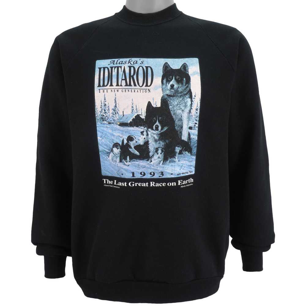 Vintage (Jerzees) - Alaska's Iditarod Crew Neck S… - image 1