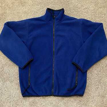 Vintage REI Full Zip Fleece Jacket Made in USA Si… - image 1