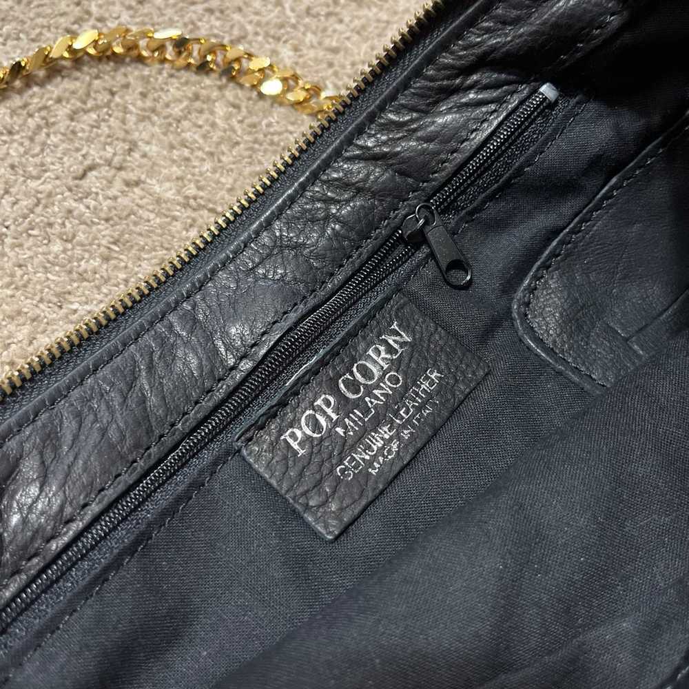 Pop corn Milano leather studded handbag - image 4