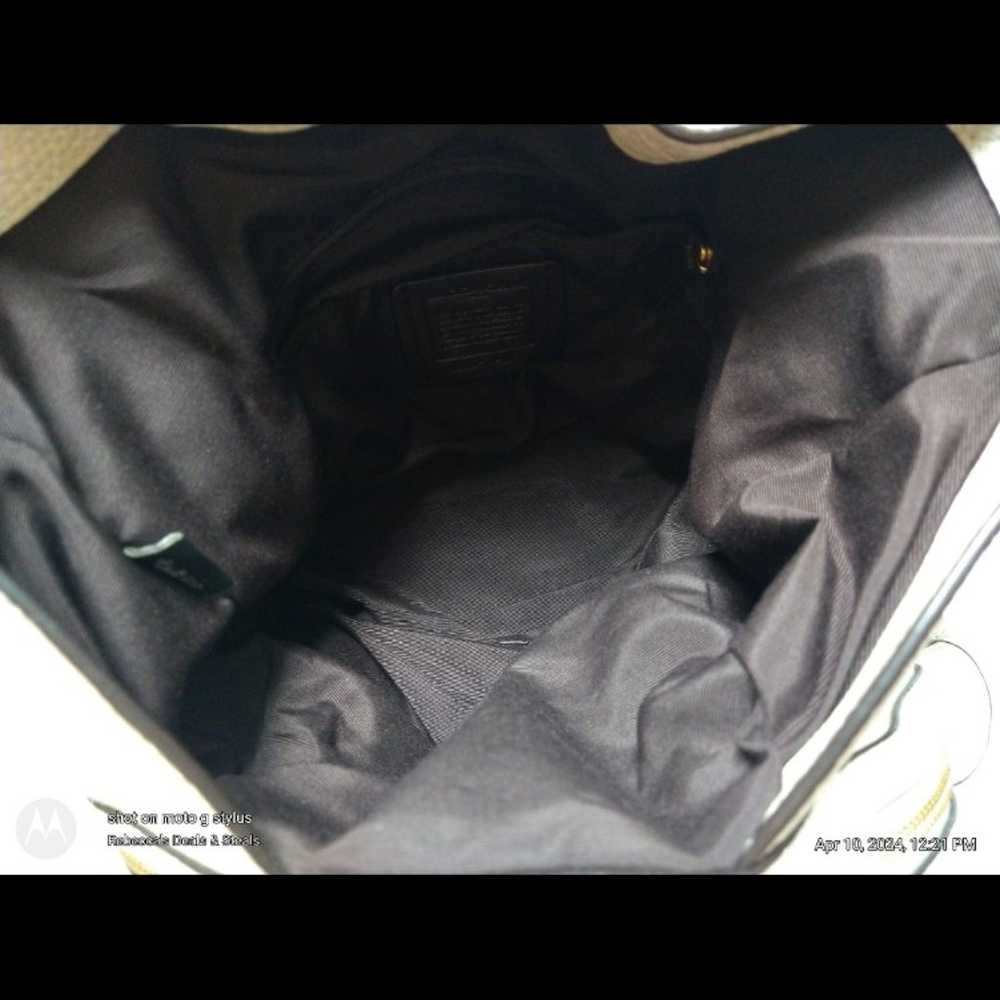 Coach F57545 Lexy Shoulder Bag Pebble Leather Sat… - image 8