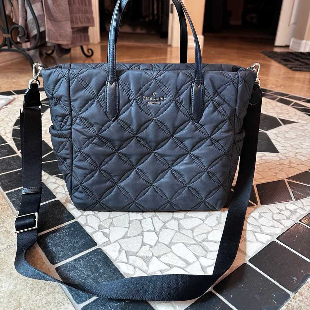 Kate Spade Nylon Quilted The Little Better Large … - image 4