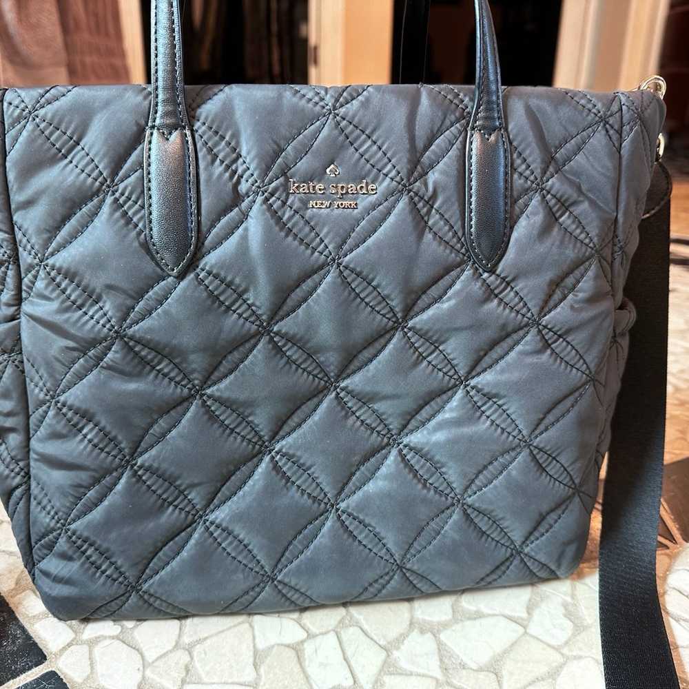 Kate Spade Nylon Quilted The Little Better Large … - image 5