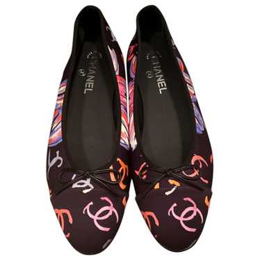 Chanel Cloth ballet flats