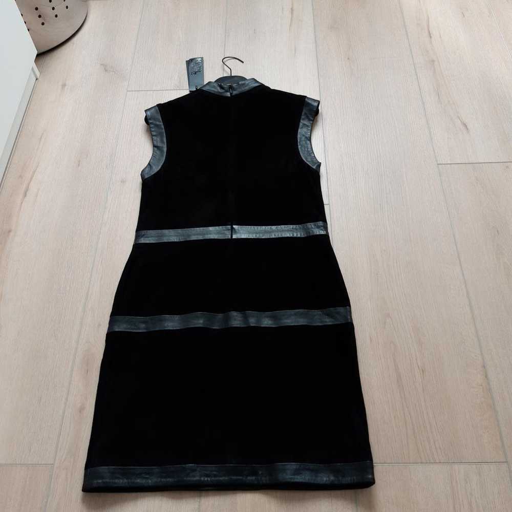 Karl Lagerfeld Leather mini dress - image 7