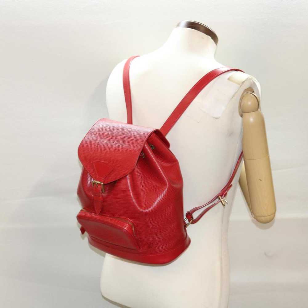 Louis Vuitton Montsouris leather backpack - image 6