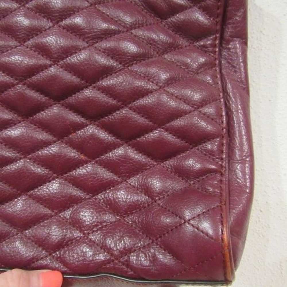 Rebecca Minkoff Love Quilted Tote GUC - image 3