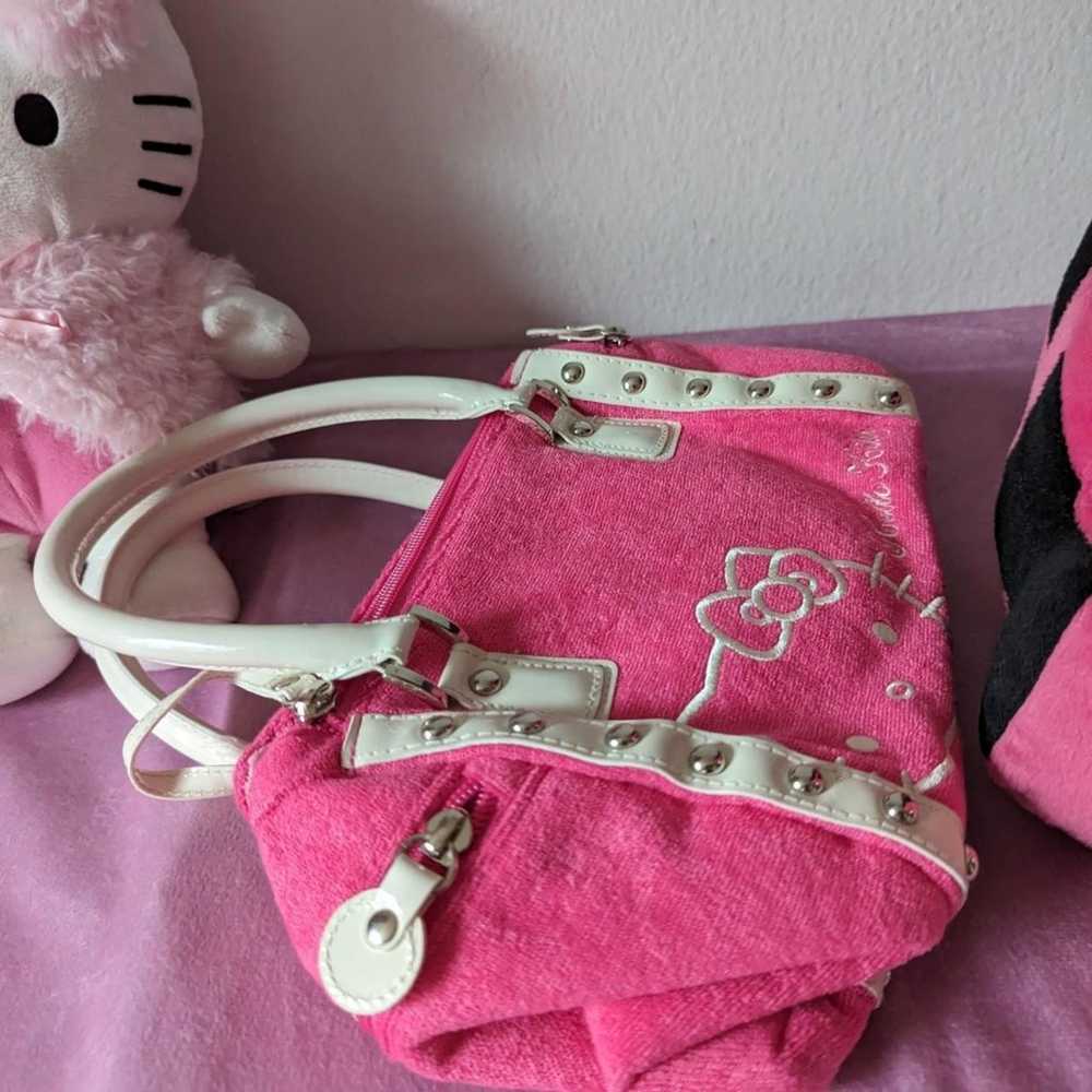 hello kitty pink towel purse - image 1